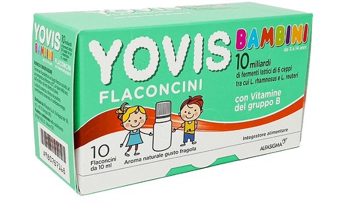 YOVIS BAMBINI FRAGOLA 10 FLACONCINI DA 10 ML - Farma Nice