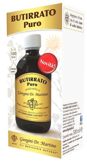 BUTIRRATO PURO LIQUIDO ANALCOLICO 500 ML - Farma Nice