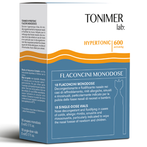 TONIMER LAB HYPERTONIC 18 FLACONCINI DA 5 ML MONODOSE SPECIAL PRICE - Farma Nice