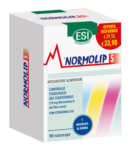 ESI NORMOLIP 5 90 NATURCAPS TAGLIO PREZZO - Farma Nice
