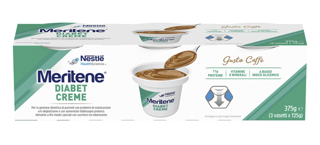 MERITENE DIABET CREME CAFFE' 3 X 125 G - Farma Nice