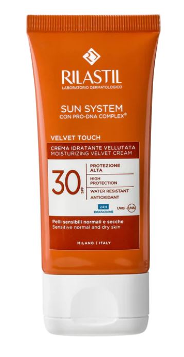 RILASTIL SUN SYSTEM PHOTO PROTECTION TERAPY SPF 30 CREMA VELLUTANTE 50 ML - Farma Nice