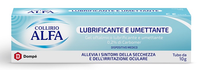 COLLIRIO ALFA LUBRIFICANTE E UMETTANTE GEL 10 ML - Farma Nice