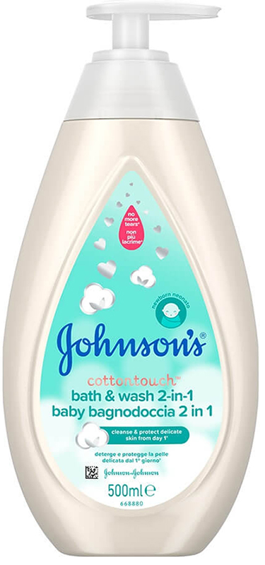 JOHNSONS BABY COTTONTOUCH BAGNETTO 300 ML - Farma Nice