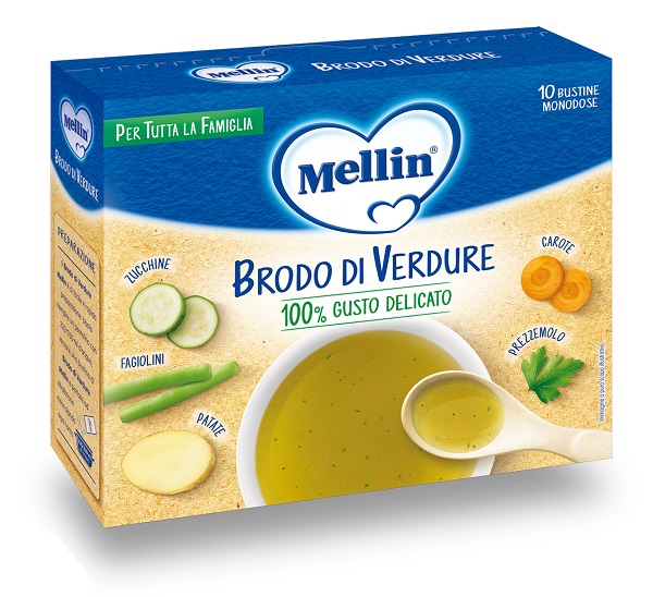 MELLIN BRODO DI VERDURE 10 X 8 G - Farma Nice