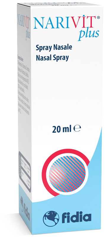 NARIVIT PLUS SPRAY NASALE 20 ML CON ACIDO IALURONICO CROSS-LINKATO D-PANTENOLO BIOTINA VITAMINA E VITAMINA E - Farma Nice