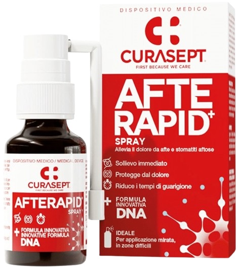CURASEPT SPRAY AFTE RAPID DNA 15 ML - Farma Nice