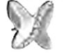 ORECCHINI PAPILLON CRYSTALS 8 MM - Farma Nice