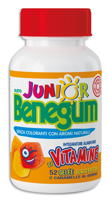 BENEGUM JUNIOR GELEE VITAMINE 52 CARAMELLE - Farma Nice