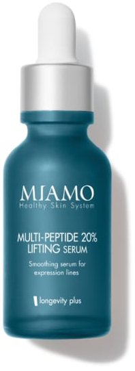 MIAMO LONGEVITY PLUS MULTI-PEPTIDE 20% LIFTING SERUM 30 ML - Farma Nice