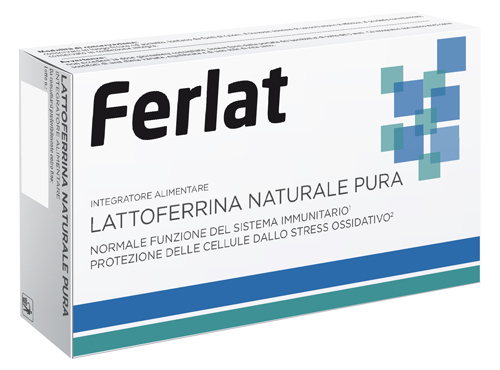 LATTOFERRINA NATURALE PURA 40 COMPRESSE FERLAT - Farma Nice