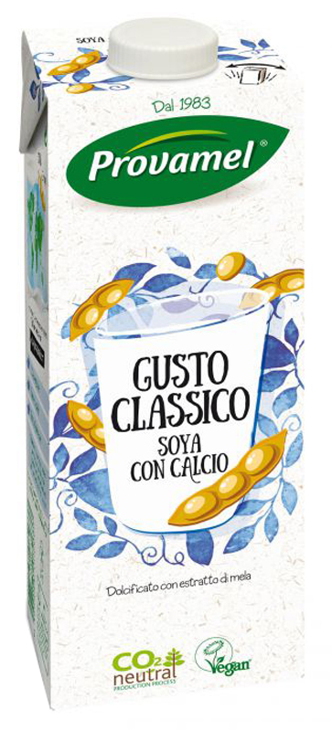PROVAMEL SOYA DRINK CON CALCIO GUSTO CLASSICO 1 LITRO - Farma Nice
