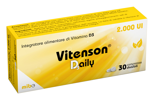 VITENSON DAILY D3 2000 UI 30 COMPRESSE DIVISIBILI - Farma Nice