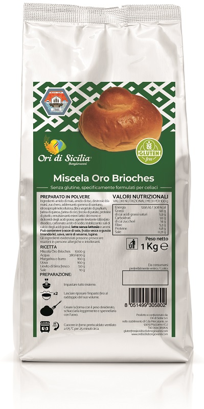 ORI DI SICILIA MIX ORO BRIOCHES 1 KG - Farma Nice