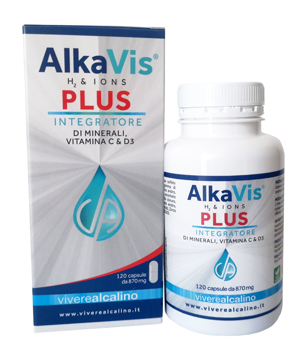 ALKAVIS H2&IONS PLUS 120 CAPSULE - Farma Nice