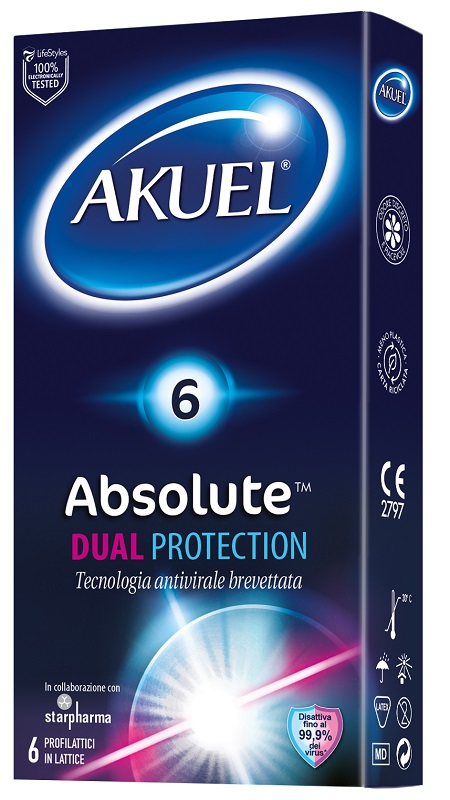 AKUEL ABSOLUTE DUAL PROTECTION 6 PEZZI - Farma Nice
