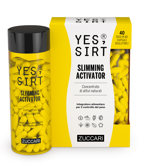YES SIRT SLIMMING ACTIVATOR 80 CAPSULE 300MG - Farma Nice
