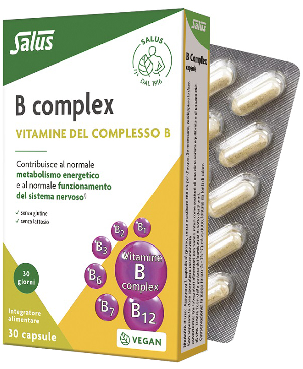 B COMPLEX SALUS 30 CAPSULE - Farma Nice