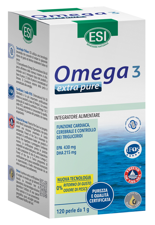ESI OMEGA 3 EXTRA PURE 120 PERLE - Farma Nice