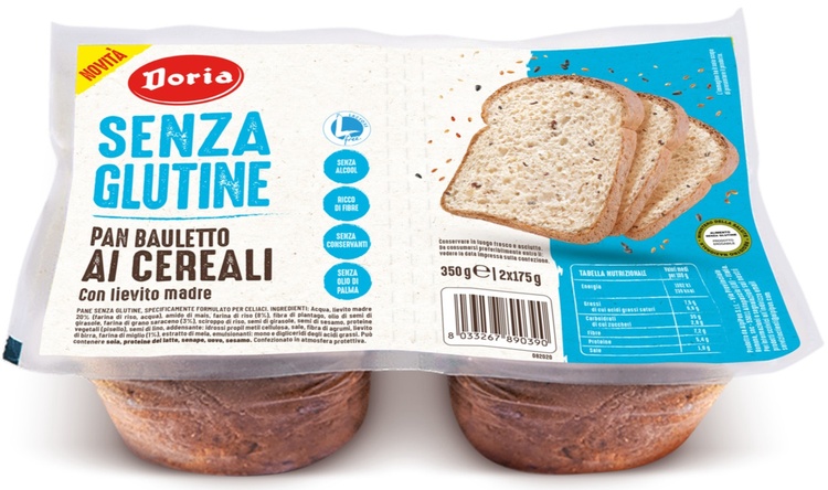 DORIA PAN BAULETTO CEREALI 2 PEZZI DA 175 G - Farma Nice
