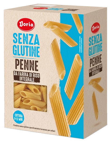 DORIA PENNE INTEGRALI 400 G - Farma Nice