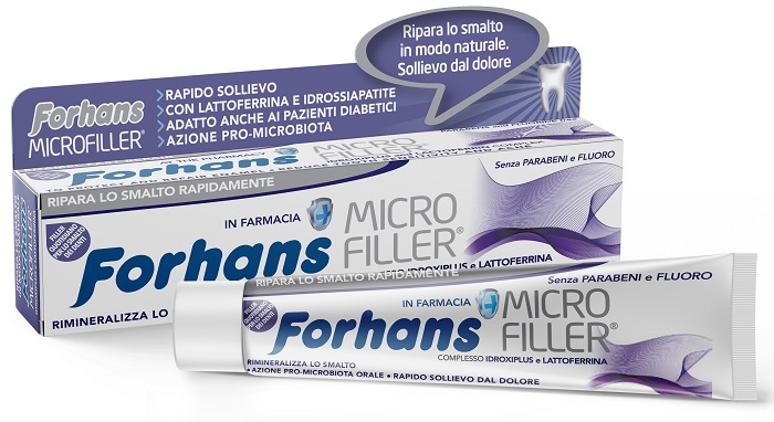 FORHANS DENTIFRICIO MICROFILLER PROTEZIONE SMALTO 75 ML - Farma Nice