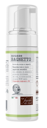 FIOCCHI DI RISO MOUSSE BAGNETTO TALCO 200 ML - Farma Nice