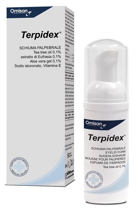 SCHIUMA PALPEBRALE TERPIDEX 50 ML - Farma Nice