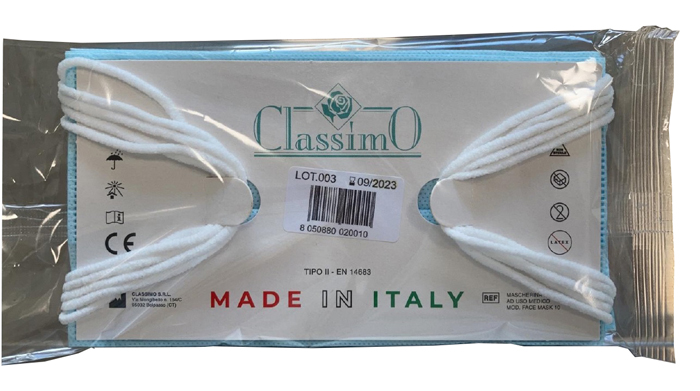 FACE MASK 10 MASCHERINA CHIRURGICA 5 PEZZI - Farma Nice
