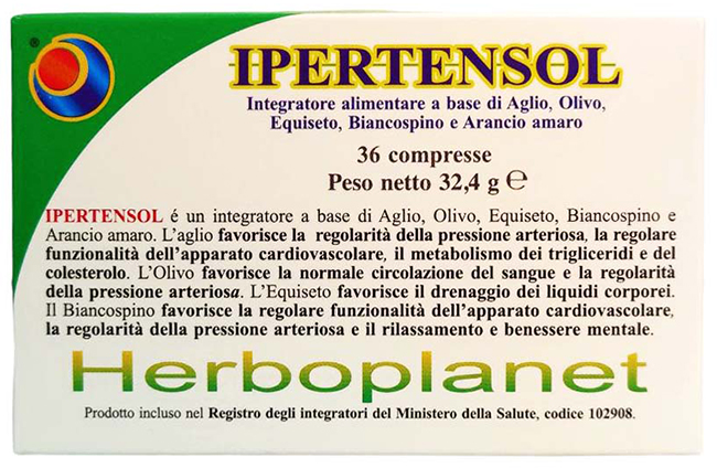 IPERTENSOL 36 COMPRESSE - Farma Nice