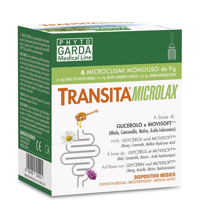 TRANSITA MICROLAX ADULTI 6 MICROCLISMI DA 9 G - Farma Nice