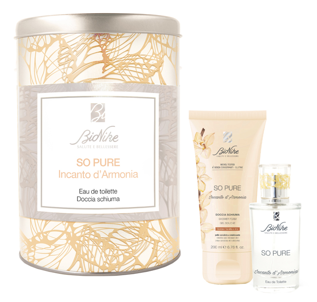 SO PURE INCANTO D'ARMONIA KIT NATALE 2021 EAU DE TOILETTE 50 ML + DOCCIA SCHIUMA 200 ML - Farma Nice