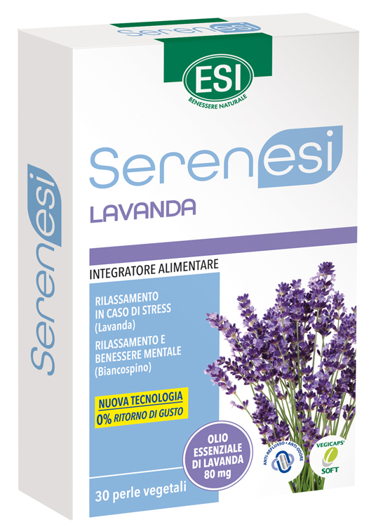 ESI SERENESI LAVANDA 30 PERLE VEGICAPS - Farma Nice
