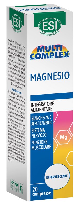ESI MULTICOMPLEX MAGNESIO 20 COMPRESSE EFFERVESCENTI - Farma Nice