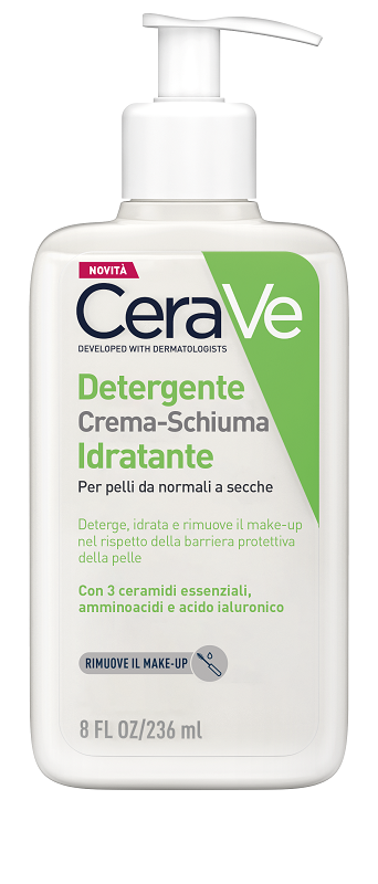 CERAVE CREAM TO FOAM CLEANSER 236 ML - Farma Nice