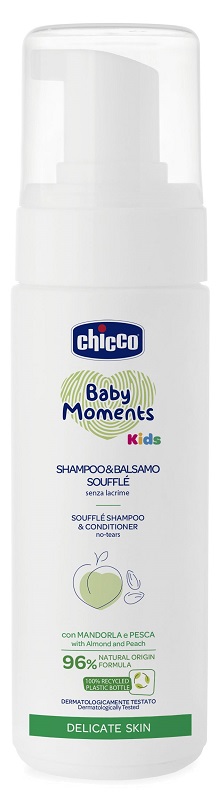 CHICCO BABY MOMENTS SHAMPOO BALSAMO KIDS 150 ML - Farma Nice
