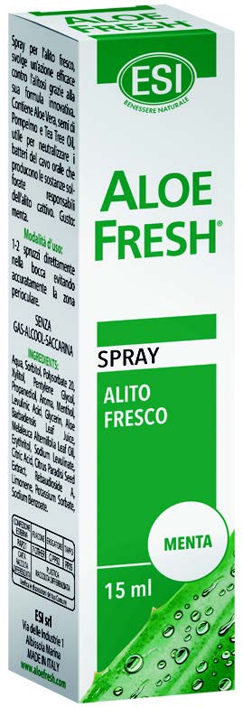 ESI ALOE FRESH SPRAY ALITO MENTA FORTE 15 ML - Farma Nice