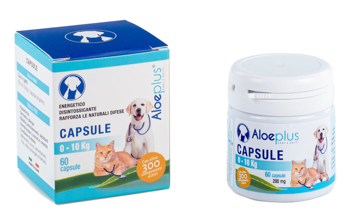 ALOEPLUS CAPSULE CANI/GATTI 0-10 KG - Farma Nice
