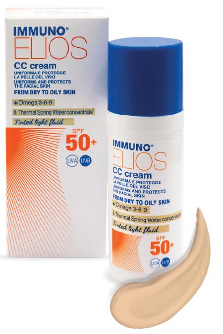 IMMUNO ELIOS CC CREAM SPF50+ TINTED LIGHT 40 ML - Farma Nice