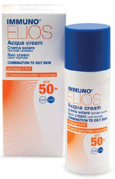 IMMUNO ELIOS ACQUA CREAM SPF50+ OILY SKIN 40 ML - Farma Nice