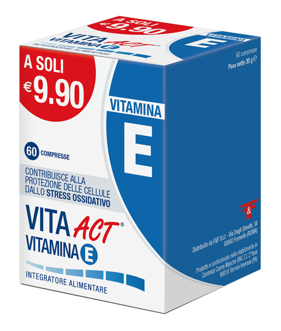 VITA ACT VITAMINA E 60 COMPRESSE - Farma Nice