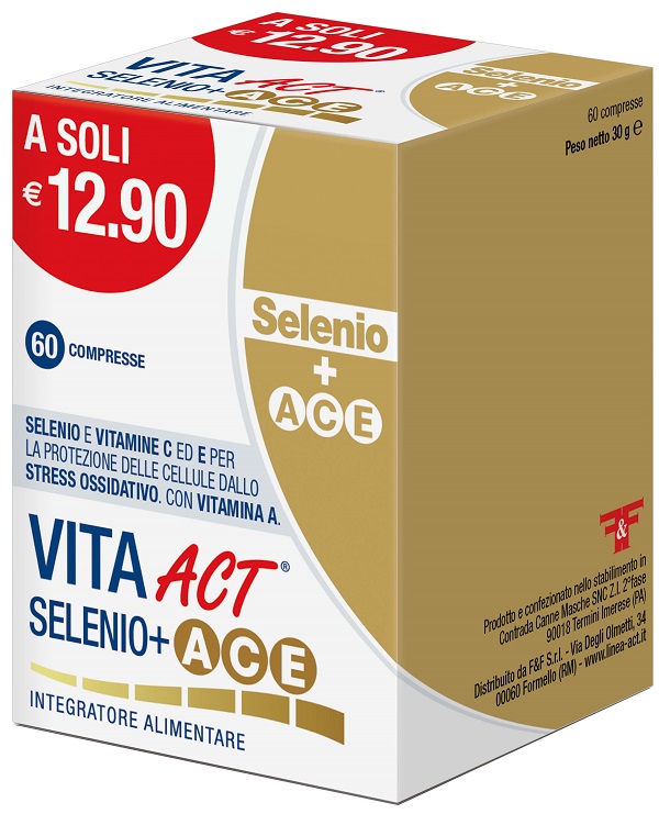 VITA ACT SELENIO+ACE 60 COMPRESSE - Farma Nice
