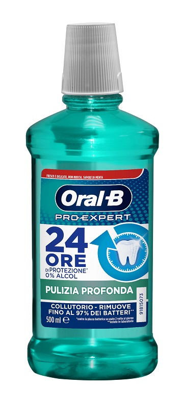ORALB PROEXPERT 24 ORE PULIZIA PROFONDA COLLUTORIO 500 ML - Farma Nice