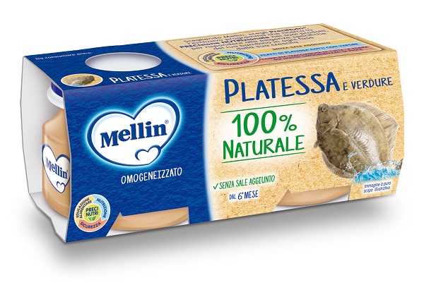 MELLIN OMOGENEIZZATO PLATESSA 4X80 G - Farma Nice