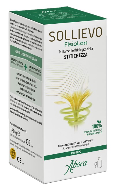 SOLLIEVO FISIOLAX SCIROPPO 180 G - Farma Nice