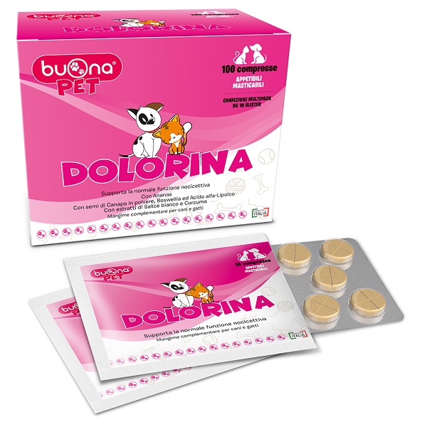 DOLORINA 100 COMPRESSE MASTICABILI - Farma Nice