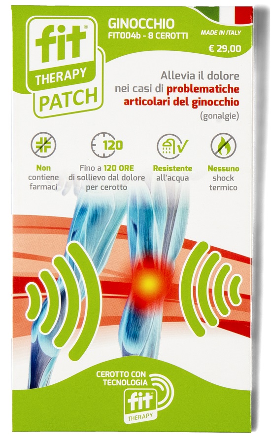 CEROTTO FIT THERAPY GINOCCHIO 8 PEZZI - Farma Nice