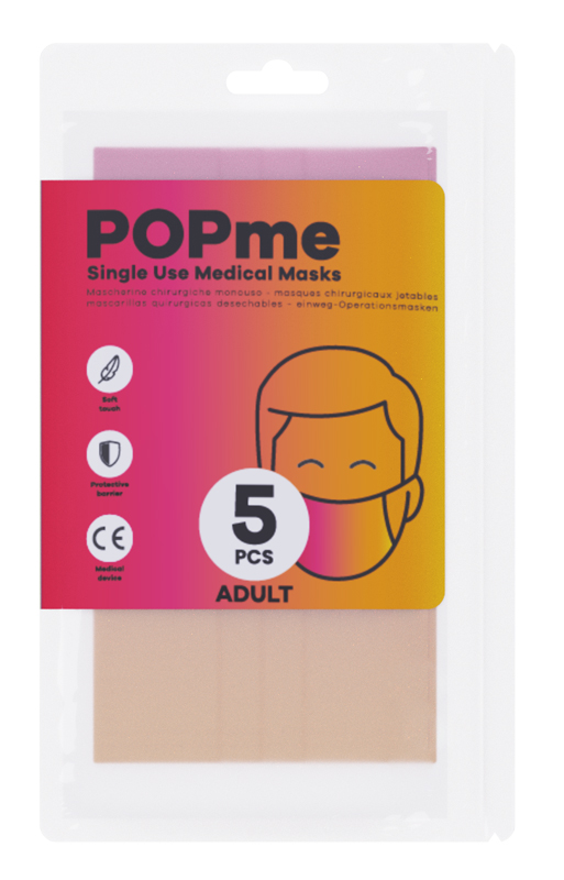 POPME CE MASK CHIRURGICA SUNSET 5 PEZZI - Farma Nice