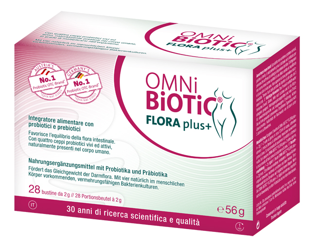 OMNI BIOTIC FLORA PLUS+ 28 BUSTINE DA 2 G - Farma Nice