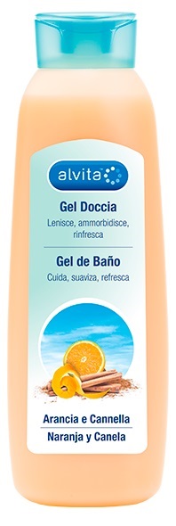 ALVITA GEL DOCCIA ARANCIA E CANNELLA 300 ML - Farma Nice